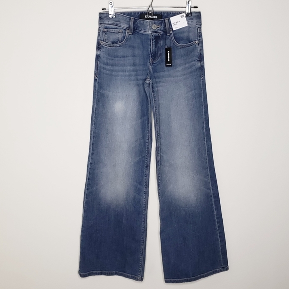 Express Denim - NWT Super Wide Leg Jeans